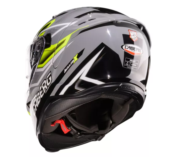 Caberg Avalon X Brama grey/yellow fluo/black vel.S