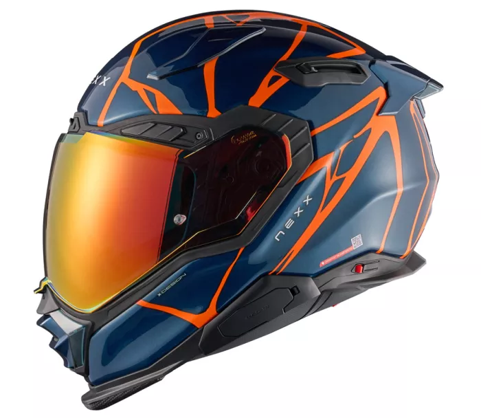 NEXX X.WST 3 B-SIDE teal blue/orange vel. M