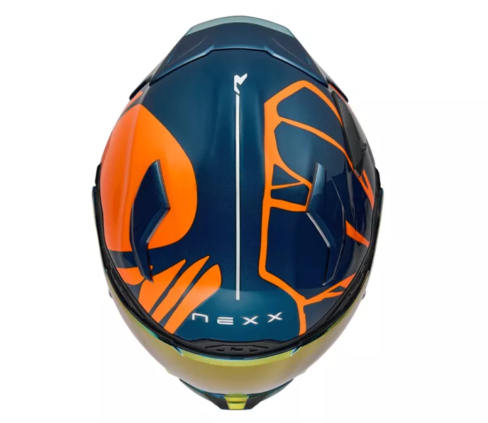 NEXX X.WST 3 B-SIDE teal blue/orange vel. M