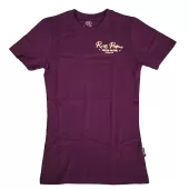 Dámske tričko Rusty Pistons Master 85 burgundy