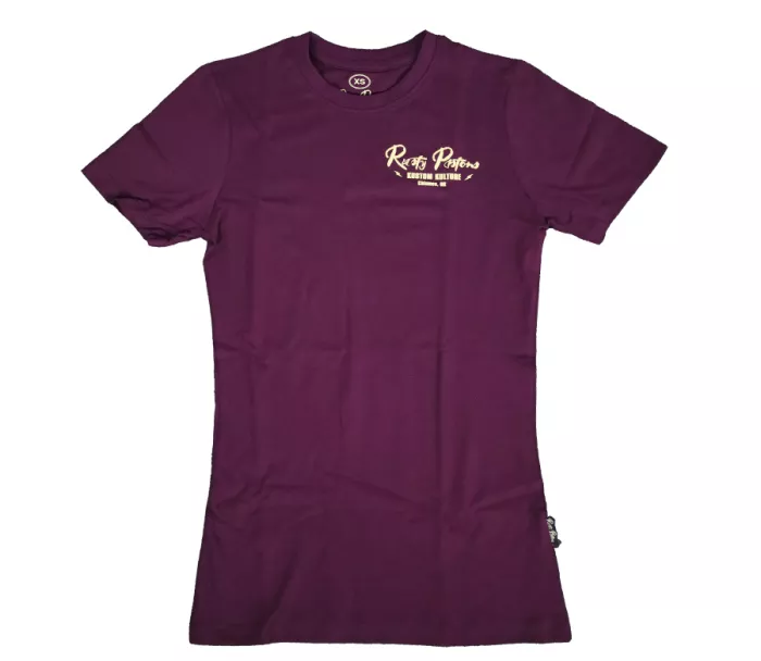 Dámske tričko Rusty Pistons Master 85 burgundy