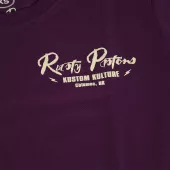 Dámske tričko Rusty Pistons Master 85 burgundy