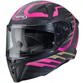 Helma na moto Caberg Avalon Forge matt black/pink/anthracite