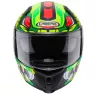 Helma na moto Caberg Avalon Giga matt black/yellow fluo/red fluo