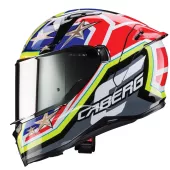 Helma na moto Caberg Avalon X Track black/yellow fluo/red fluo/blue vel´. M