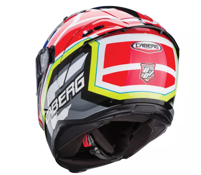 Helma na moto Caberg Avalon X Track black/yellow fluo/red fluo/blue vel´. M