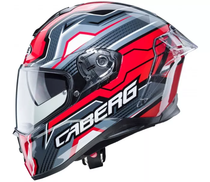 Helma na moto Caberg Drift Evo LB29 black/anthracite/red vel. XL