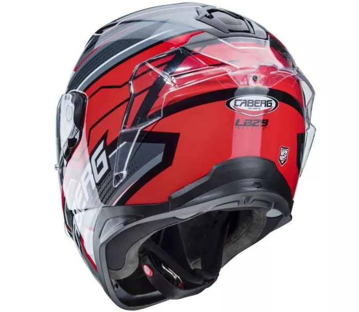 Helma na moto Caberg Drift Evo LB29 black/anthracite/red vel. XL