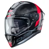 Helma na moto Caberg Drift Evo Carbon Sonic anthracite/red