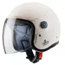 Helma na motorku Caberg Jet Freeride Old White