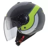 Helma na moto Caberg Riviera V3 Sway matt anthra/blk/yell fluo