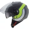 Helma na moto Caberg Riviera V3 Sway matt anthra/blk/yell fluo