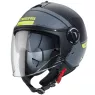 Helma na moto Caberg Riviera V4 ELITE matt black/anthracite/ yellow fluo