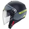 Helma na moto Caberg Riviera V4 ELITE matt black/anthracite/ yellow fluo