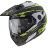 Helma na motorku Caberg Tourmax Marathon matt blk/wht/yell fluo