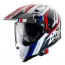 Helma na motorku Caberg XTRACE SAVANA white/red/blue