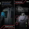 Dámska bunda na moto Nazran Cavell Tech-Air black/grey/fluo