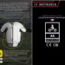 Dámska bunda na moto Nazran Cavell Tech-Air black/grey/fluo
