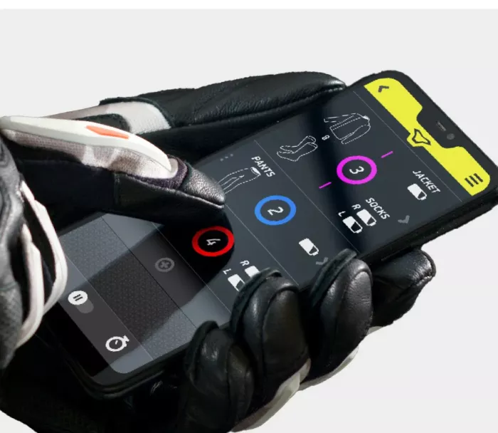 Vyhrievané nohavice Macna Centre black heated