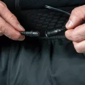 Vyhrievané nohavice Macna Centre black heated