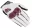 Dámske rukavice na moto Alpinestars Chrome off white/burgundy