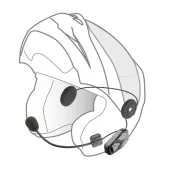CellularLine Bluetooth headset pre uzavreté a otvorené prilby