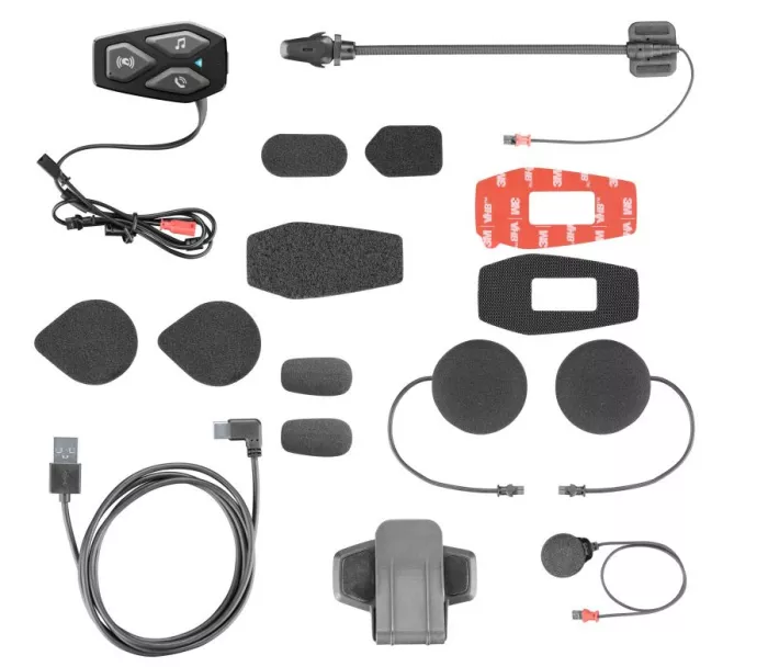 CellularLine Bluetooth headset pre uzavreté a otvorené prilby