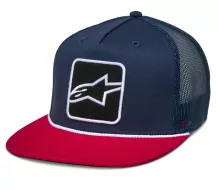 Alpinestars Control Trucker OS navy/red šiltovka