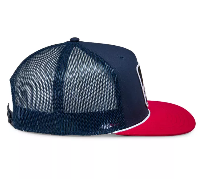Alpinestars Control Trucker OS navy/red šiltovka