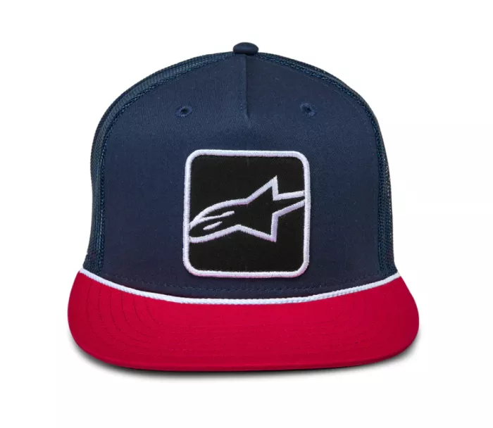Alpinestars Control Trucker OS navy/red šiltovka