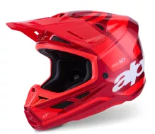 Motokrosová prilba Alpinestars SM7 Core red glossy