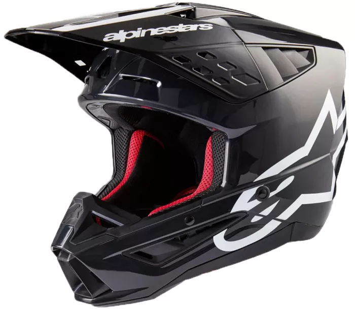 Alpinestars 830 6323 9190 SM5 Corp black/grey glossy helmet vel. M