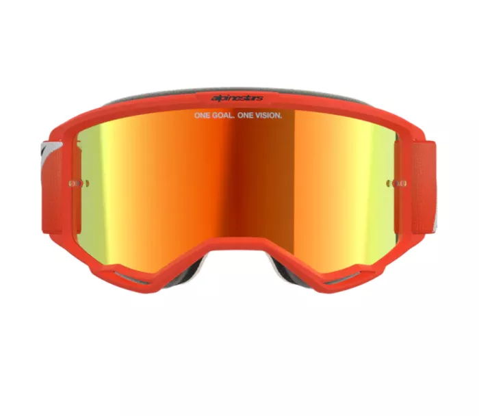 Motokrosové okuliare Alpinestars Vision 5 Corp orange/mirror red