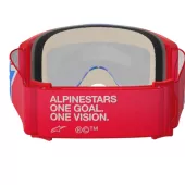 Okuliare na moto Alpinestars Vision 5 Corp red/white/blue/clear