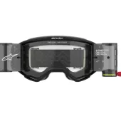 Motokrosové okuliare Alpinestars Vision 5 Corp black/clear roll-off