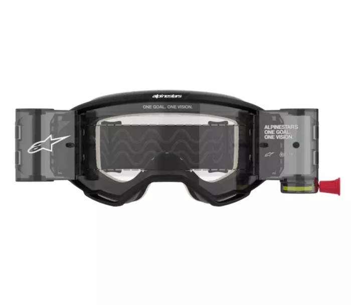 Motokrosové okuliare Alpinestars Vision 5 Corp black/clear roll-off