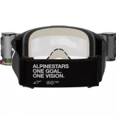 Motokrosové okuliare Alpinestars Vision 5 Corp black/clear roll-off
