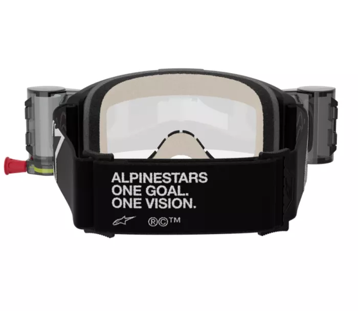 Motokrosové okuliare Alpinestars Vision 5 Corp black/clear roll-off