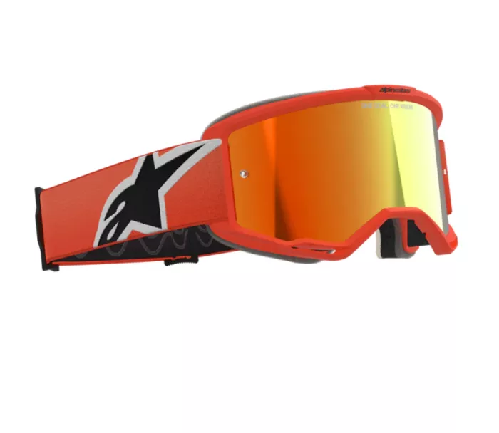 Motokrosové okuliare Alpinestars Vision 5 Corp orange/mirror red