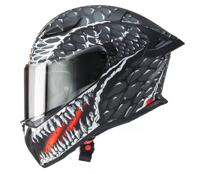 Caberg Drift Evo II Crok matt black/anthracite/red vel. M
