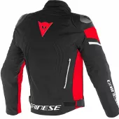 Bunda na moto Dainese RACING 3 D-DRY BLACK/BLACK/RED vel. 50