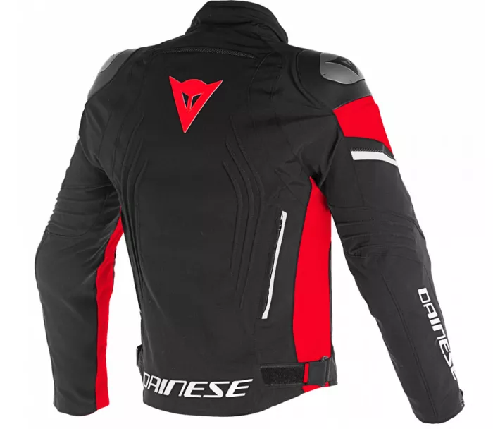 Bunda na moto Dainese RACING 3 D-DRY BLACK/BLACK/RED vel. 50