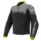 Bunda na motorku Dainese Agile black matt/grey