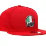 Šiltovka Dainese 1990082 002 AGV 9FIFTY Snapback CAP red