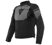 Bunda na moto Dainese AIR FAST TEX JACKET BLACK/GRAY/GRAY vel. 52