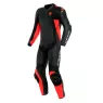 Kombinéza na moto Dainese ASSEN 2 black/black/fluo red