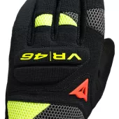 Rukavice na moto Dainese VR46 Curb black/anthracite/fluo yellow