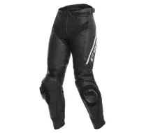 Dámske nohavice na moto Dainese Delta 3 Black / Black / White veľ. 42
