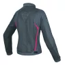 Dámska bunda na moto Dainese HYDRA FLUX LADY D-DRY black/ebony/fuchsia