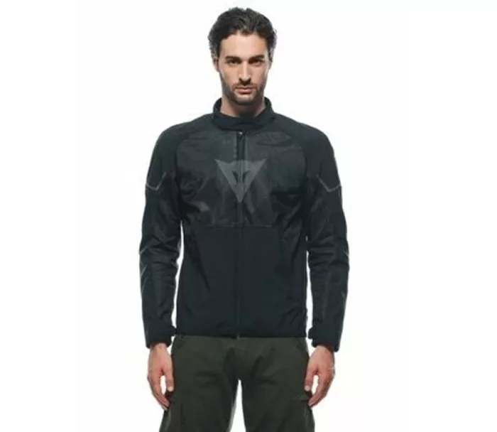 Bunda na moto Dainese IGNITE AIR TEX JACKET BLACK/BLACK/GRAY-REFLEX vel. 52